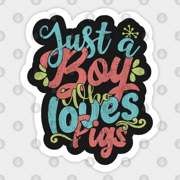 Just A Boy Who Loves Pigs - Farmer Gift graphic Sticker by theodoros20